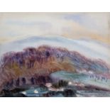Harry Barr (1896-1987) “Box Hill”, signed, inscribed with title and dated Nov 8 – 68, watercolour