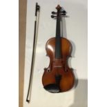 A Prima Loreato Viola, 38cm; together with bow in fitted hard back case