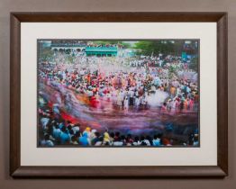 Thirteen framed photographs of scenes in India