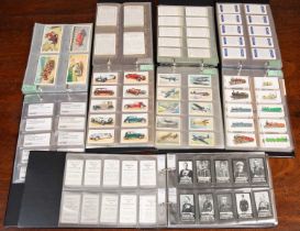 A collection of cigarette cards