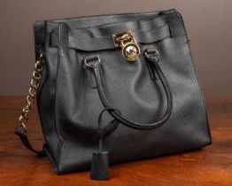 A Michael Kors black handbag