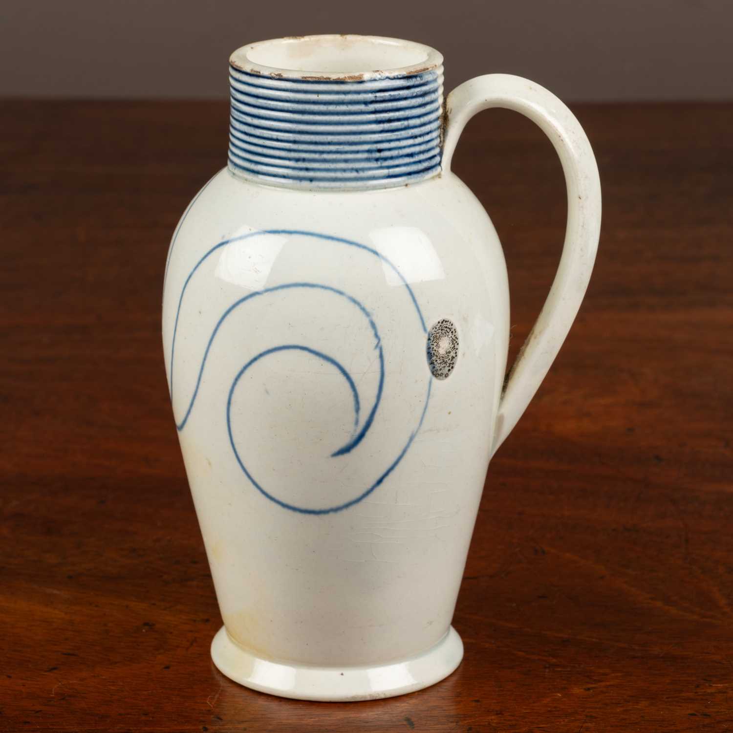A Fulham pottery pearlware condiment pot or jar - Image 2 of 5