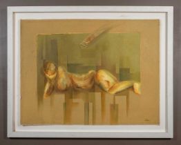 Jahangir Hossain, a pair of abstract nudes