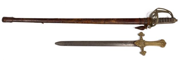 An Oxfordshire and Buckinghamshire Regiment Light Infantry Officer's dress sword