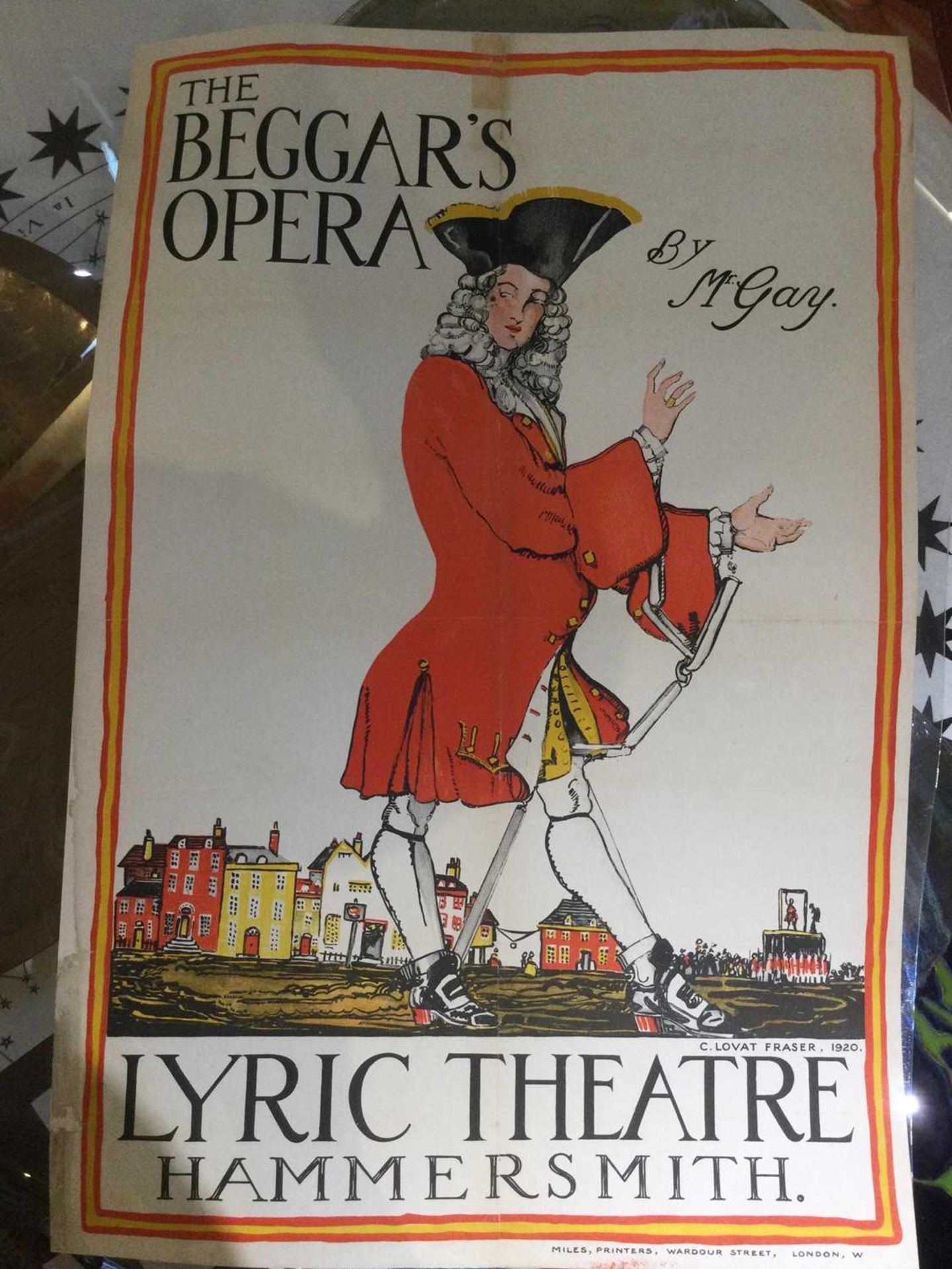 Claud Lovat Fraser (1890-1921) The Beggar's Opera, 1920 for the Lyric Theatre, Hammersmith - Image 2 of 14