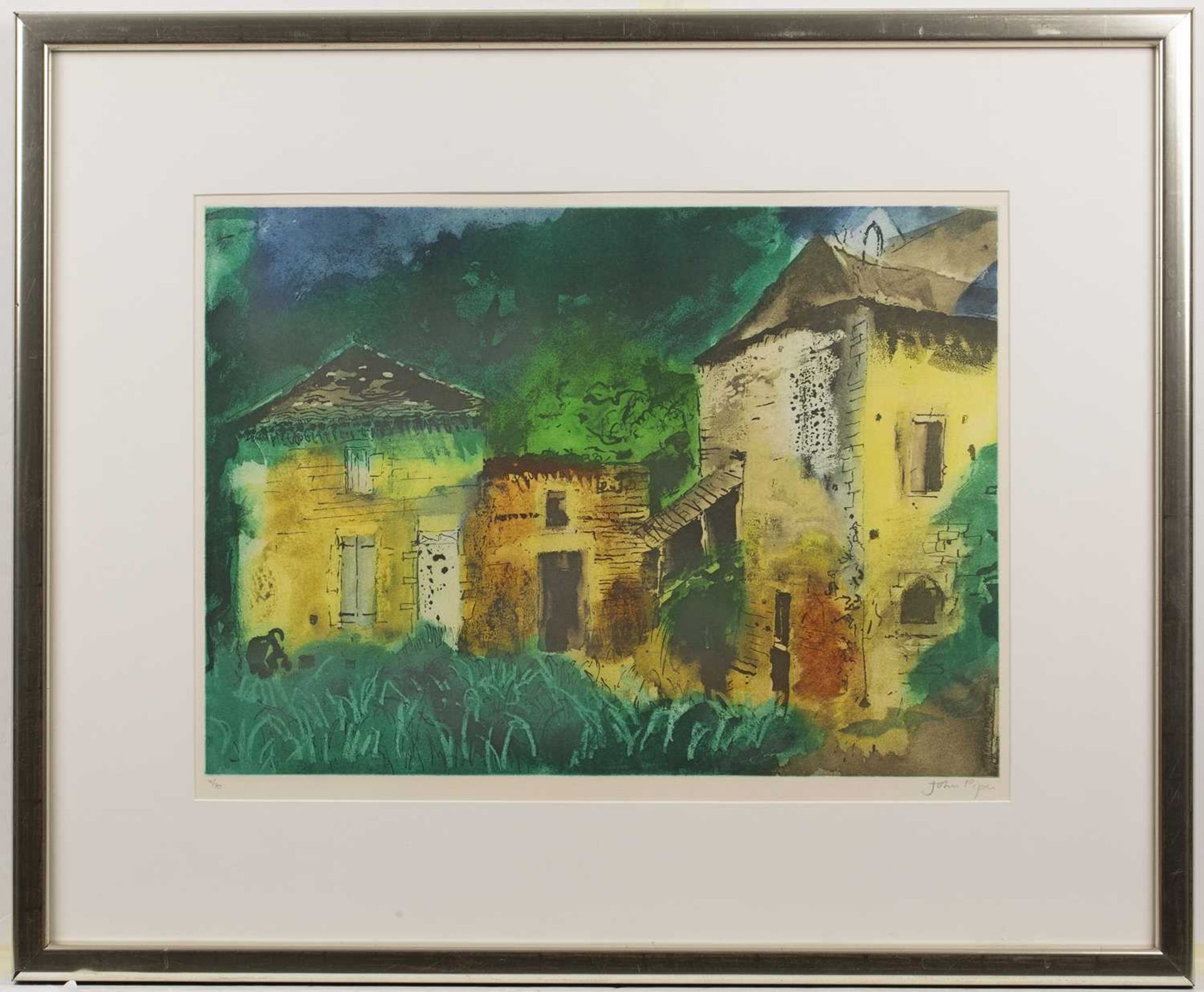 John Piper (1903-1992) Les Junies (Levinson 411), 1988 7/70, signed and numbered in pencil (in the - Image 2 of 3