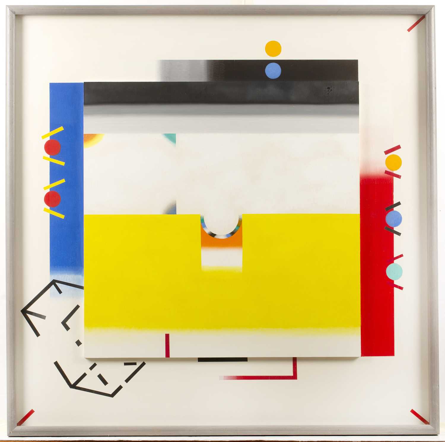 Jack Smith (1928-2011) Inside Outside, Light + Object Sensation, 1980 signed, titled, and dated ( - Image 2 of 7