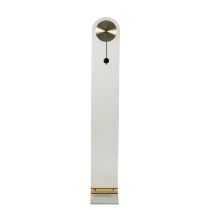 Attributed to Leon Rosen for Pace Collection Floor standing clock glass 167cm high.