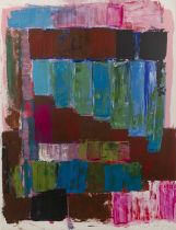 John Hoyland (1934-2011) Untitled (from the 8th Street Series), 1978 signed and dated (lower