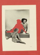 Eduardo Paolozzi (1924-2005) Beryl Grey as Chariana photographic collage 25.5 x 18.5cm; and