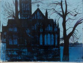 Robert Tavener (1920-2004) Salisbury Cathedral (4), 1966 4/20, signed, titled and numbered in pencil
