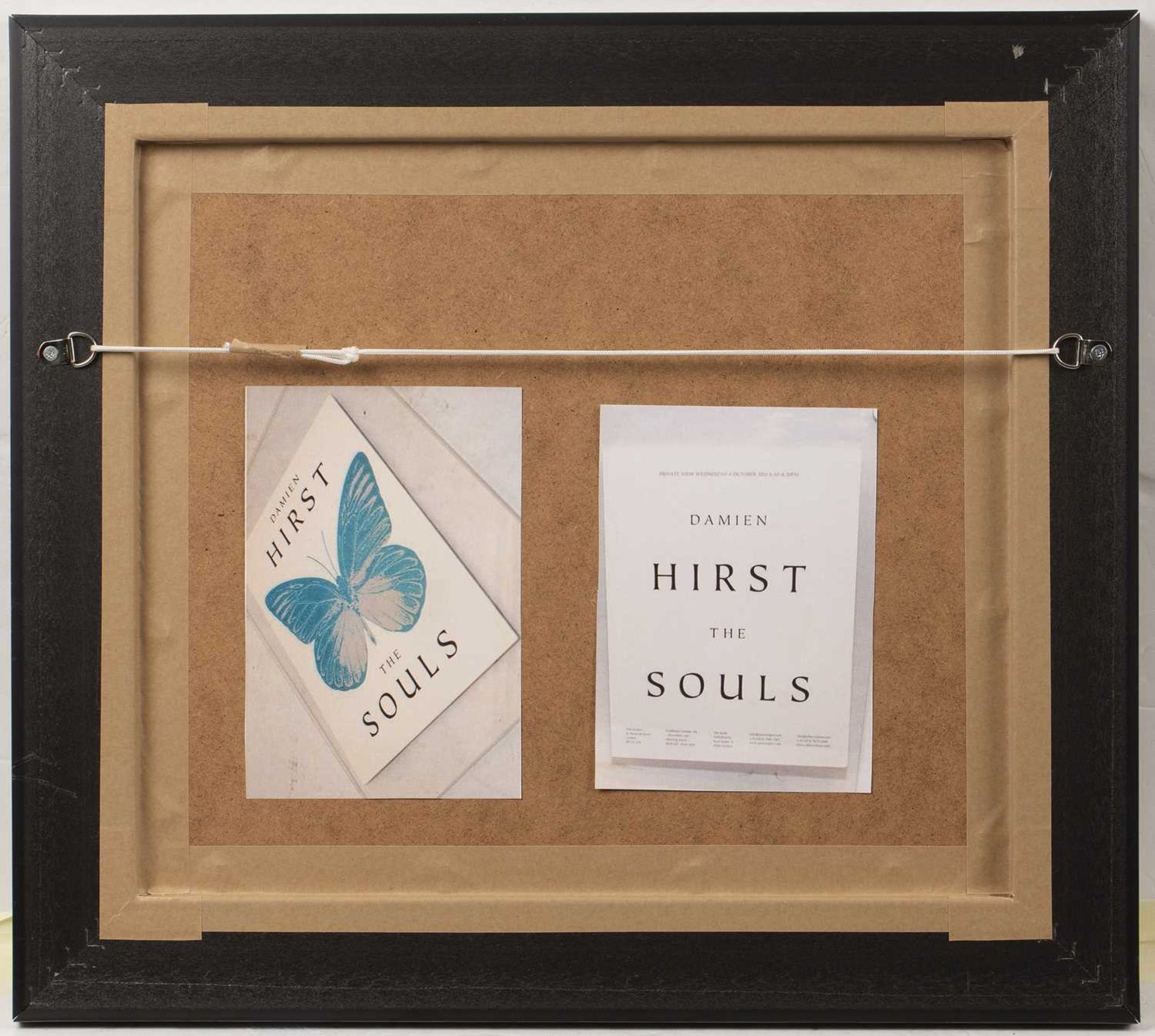 Damien Hirst (b.1965) The Souls, 2013 lithograph print for the invitation to the private view 42 x - Image 3 of 4