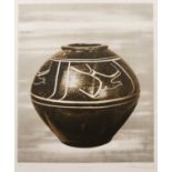 Bernard Leach (1887-1979) Black Jar, 1974 4/100, signed and numbered in pencil (in the margin)