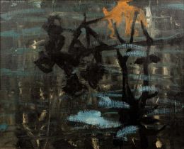 John Melville (1902-1986) Reflections, 1959 signed and dated (upper left) oil on canvas 62 x 76cm.