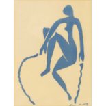 Henri Matisse (1869-1954) Nu Bleu VI, 1958 lithograph 35 x 25cm.