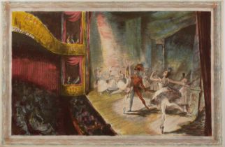 Charles Mozley (1915-1991) The Ballet from the series School Prints lithograph printed at the
