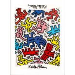 After Keith Haring (1958-1990) Untitled offset lithograph 40 x 26cm.