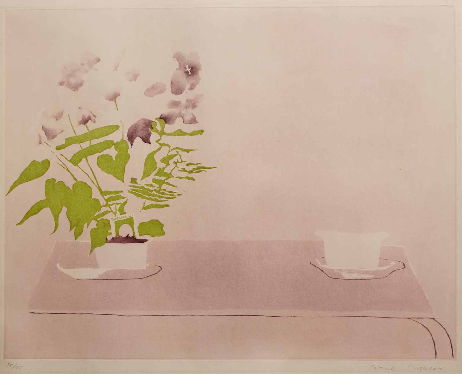 Patrick Procktor (1936-2003) Campanula, 1989 35/75, signed and numbered in pencil (in the margin)