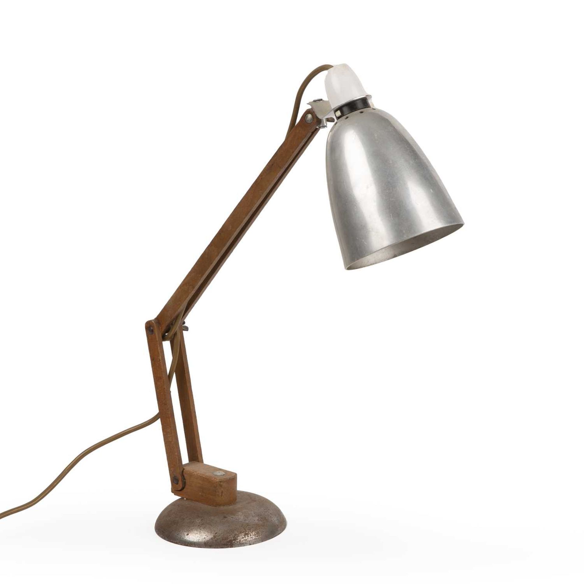 The Maclamp Company Ltd of Acton Maclamp Pedestal No. 8. wooden adjustable arm with an aluminum