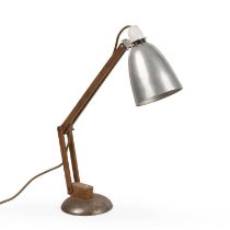 The Maclamp Company Ltd of Acton Maclamp Pedestal No. 8. wooden adjustable arm with an aluminum