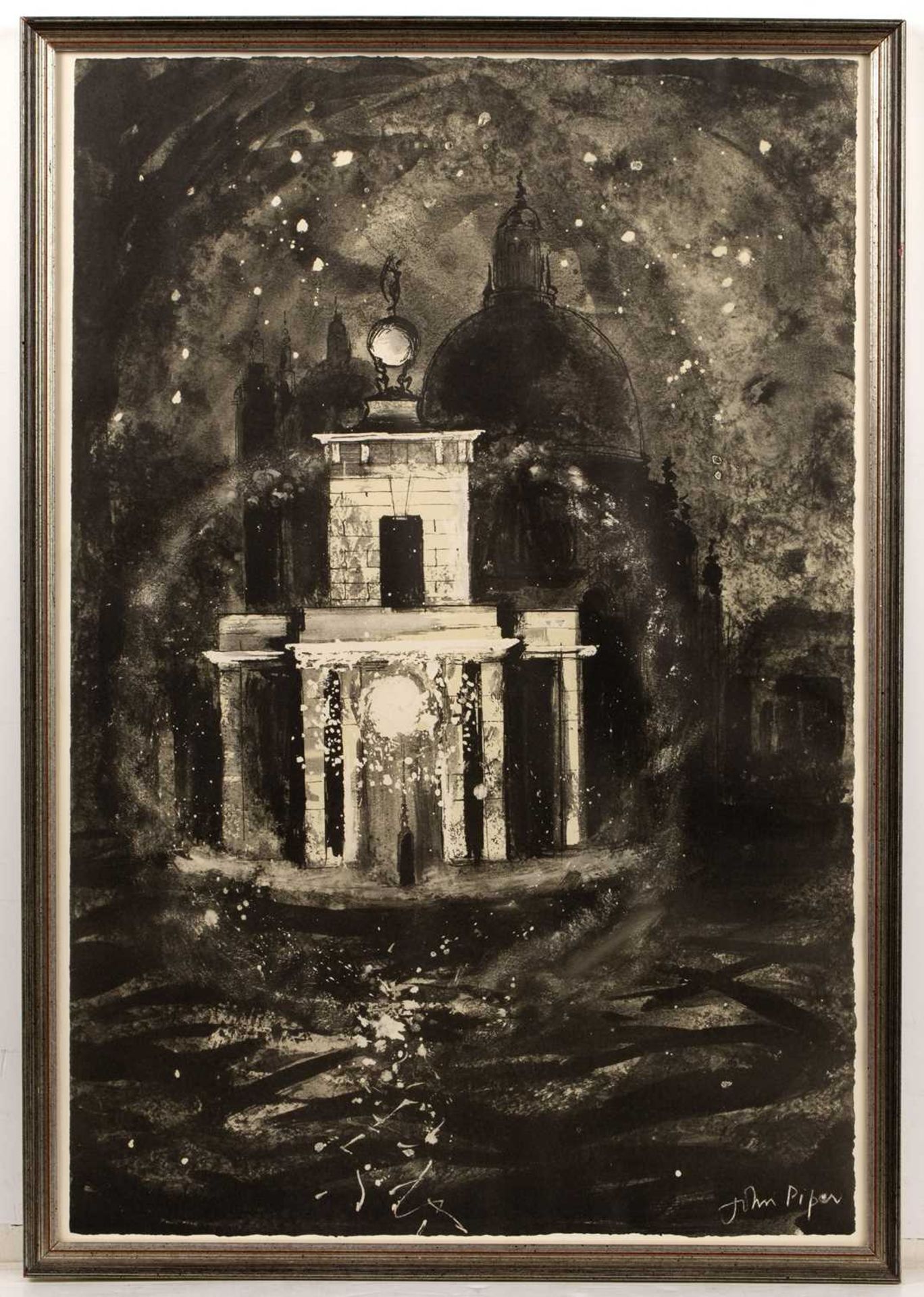 John Piper (1903-1992) Santa Maria Della Salute lithograph from the Santa Maria Della Salute - Image 2 of 16