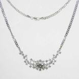 A diamond necklace