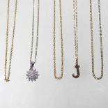 Various necklaces