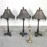 Four lamps