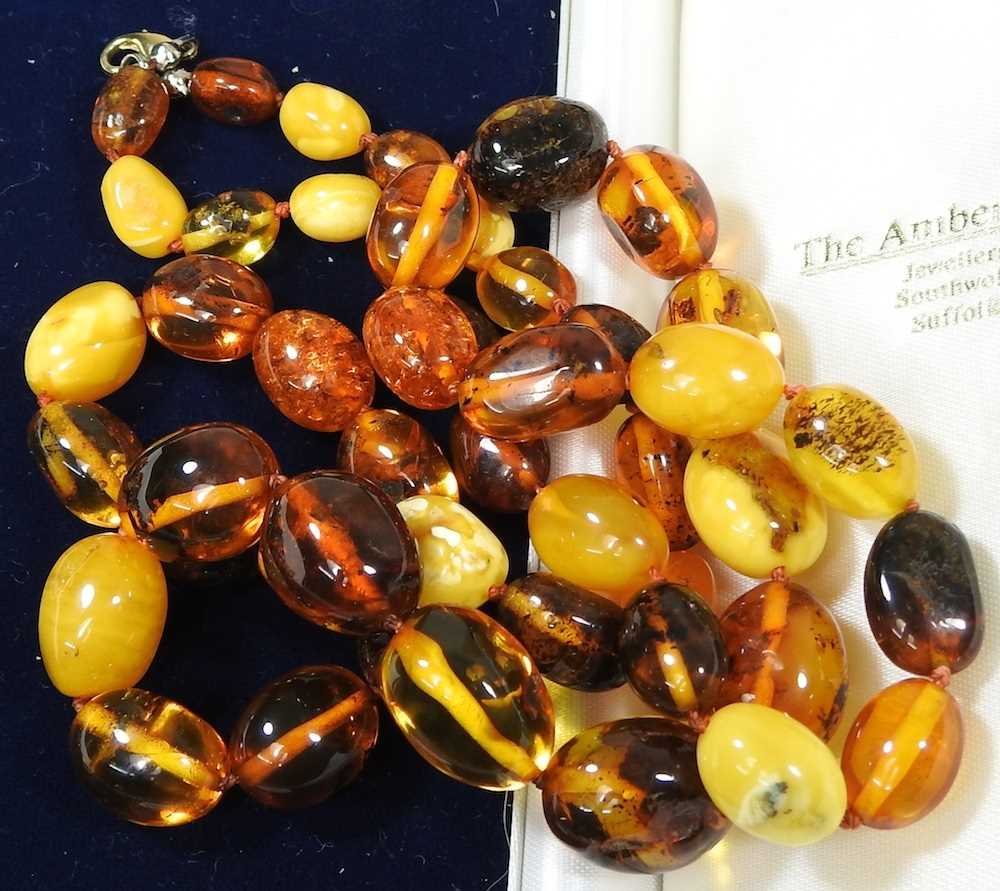 Various amber jewellery - Image 9 of 9