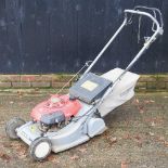 A lawnmower