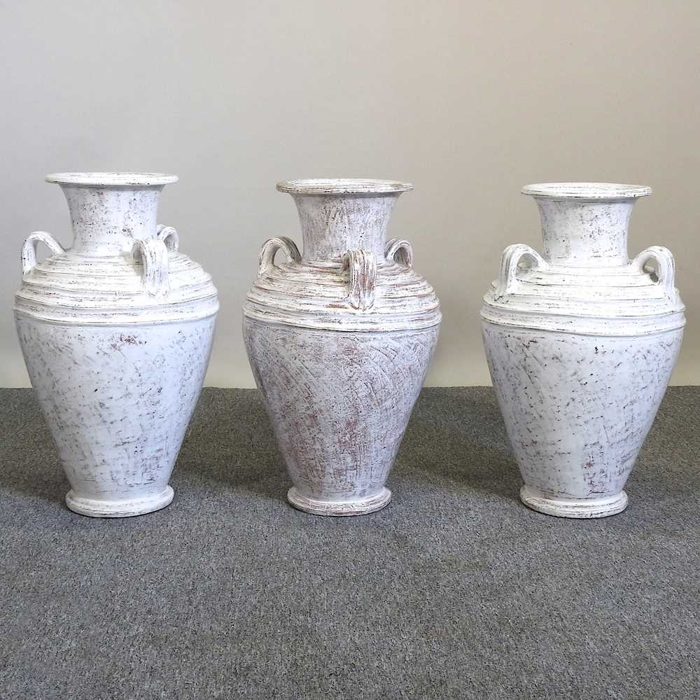 Three vases