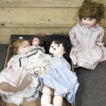 Four dolls