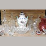 Various glassware