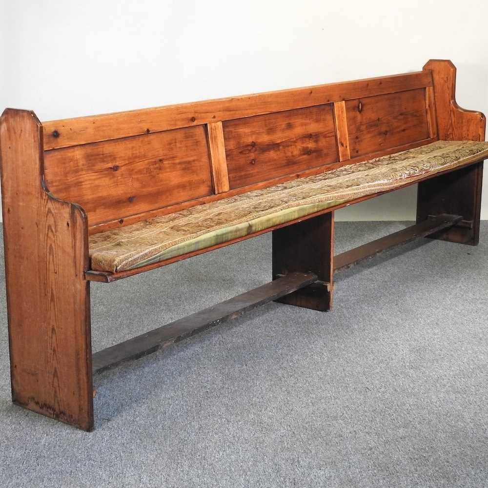 A pew