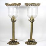 A pair of storm lamps