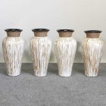 Four vases