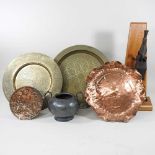 Various metalwares