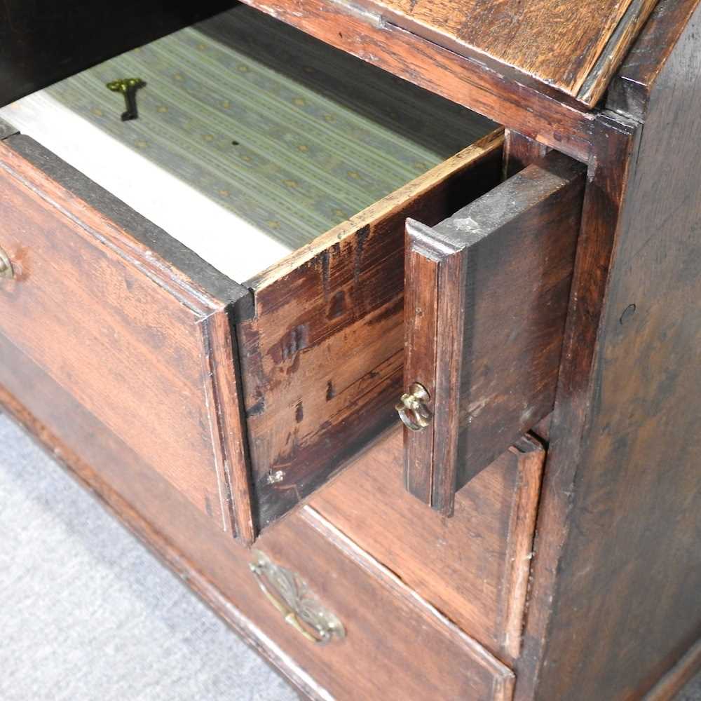 An oak bureau - Image 3 of 7