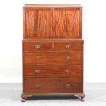 A cabinet on chest