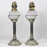 A pair of oil lamps