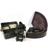 A sextant and theodolite