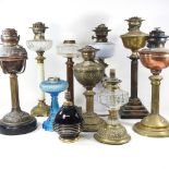 Oil lamp bases