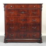 A secretaire chest