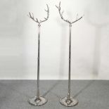 A pair of stands
