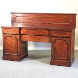 A Victorian sideboard