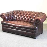 A chesterfield sofa