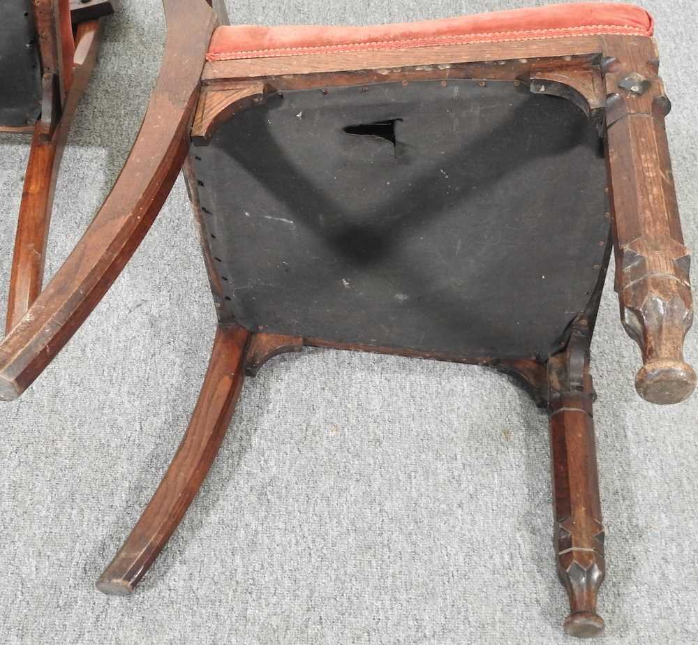 A pair of chairs - Image 4 of 5