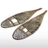 A pair of snow shoes