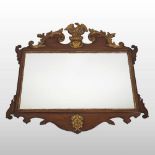 A 19th century wall mirror