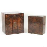 Two 19th century boxes